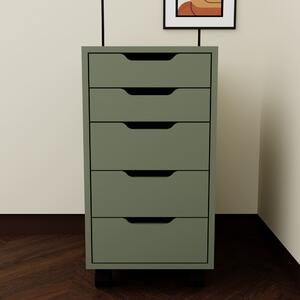 Container de birou Caisy (verde). 1144765