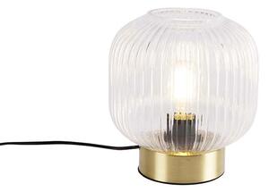 Lampă de masă Art Deco din alamă - Karel