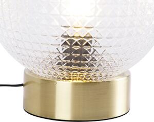 Lampă de masă Art Deco din alamă - Sphere