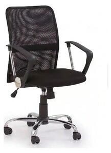 Scaun de birou TONY, negru, stofa/plasa, 58x56x92/102 cm