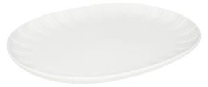 Platou oval 30x22.5cm, alb, Ligne