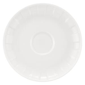 Farfurioara suport ceasca espresso 12.5cm, alb, Ligne