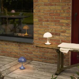 Louis Poulsen Lampa cu baterie Panthella PORTABLE 160 V3 alb opal, reglabil, Alb, Camera de zi / sufragerie, Plastic, Design