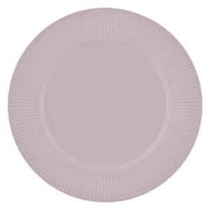 Farfurie plata 27cm, gri, Curly