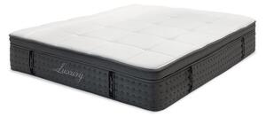 Saltea Luxury 5 zone arcuri buzunar+gel spuma cu memorie+latex 34-36cm 150x200cm