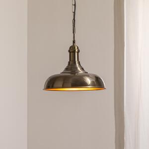 Opviq Berceste 225-S lampă suspendată Ø32cm aur, reglabil, Auriu / Alamă, Camera de zi / sufragerie, Metal
