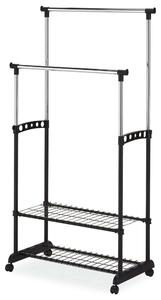 Suport umerase NOVA II BIS, negru, metal, 85x43x94/168 cm
