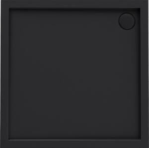 Oltens Superior cădiță de duș pătrată 90x90 cm negru 17001300