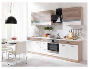 Set bucatarie ECONO A, carcasa stejar sonoma/fronturi stejar san remo
