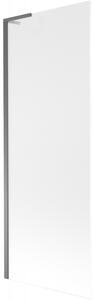 Mexen Next L, paravan de baie cu 1 aripă 70 x 150 cm, sticlă mată de 6 mm, profil grafit, 895-070-000-03-30-95