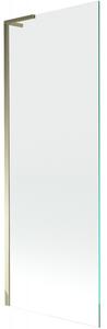 Mexen Next L, paravan de baie cu 1 aripă 70 x 150 cm, sticlă transparentă de 6 mm, profil auriu lucios, 895-070-000-03-00-50