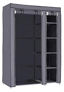 Dulap pliabil, Songmics, Gri, LSF007G, 110 x 45 x 175 cm