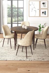 Set dining Torra (nuc baroc + crem) (pentru 4 persoane). 1144604