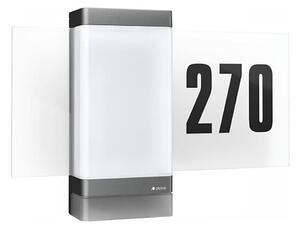 Număr LED de casă cu senzor Steinel 067205 L270SC LED/7,8W/230V IP44