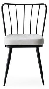 Set de 4 scaune Yıldız, Negru