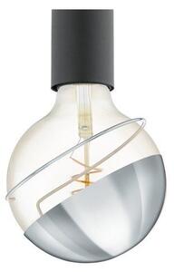 Cap sferic decorativ pentru bec Eglo 11908 G125 crom lucios