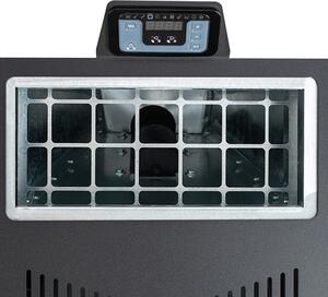 Pachet soba cu peleti TERMAX Kamin PD 10 kW, cu aer cald, 50 m², bordo
