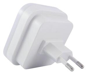 Lampă de veghe LED cu senzor combinat de mișcare și de amurg LED/0,5W/230V albă