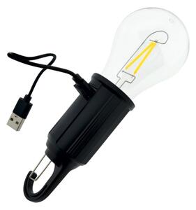 Lampă LED suspendată, reglabilă și reîncărcabilă pentru exterior, 3W/5V, 400 mAh, IP44
