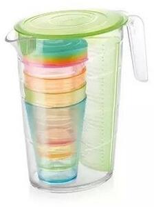 Ulcior cu pahare Tescoma myDRINK 2,5 l, verde