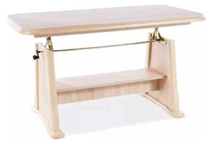 Masa extensibila BEATA, stejar sonoma, lemn de fag, 130/170x67x60/77 c