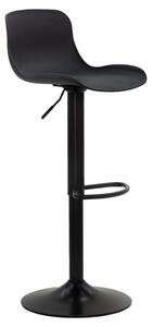 Scaun de bar Walden plastic negru