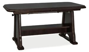 Masa extensibila BEATA, wenge, PAL/lemn, 130/170x67x60/77 cm