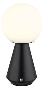 Lampă LED tactilă reîncărcabilă dimabilă de masă Globo 21029S SORA 1,5W/5V 1800 mAh negru