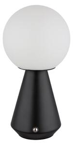 Lampă LED tactilă reîncărcabilă dimabilă de masă Globo 21029S SORA 1,5W/5V 1800 mAh negru