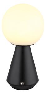 Lampă LED tactilă reîncărcabilă dimabilă de masă Globo 21029S SORA 1,5W/5V 1800 mAh negru