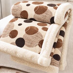 Patura pufoasa cu blanita, groasa 2.3 kg, 200x230 cm, PMB05
