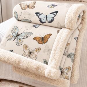 Patura pufoasa cu blanita, groasa 2.3 kg, 200x230 cm, PMB07