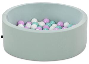 Piscina de bile Bubble Pops v1 Menta 85x85x30 cm