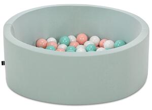 Piscina de bile Bubble Pops v11 Menta 85x85x30 cm