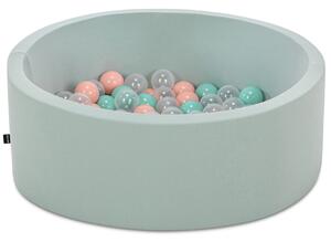 Piscina de bile Bubble Pops v10 Menta 85x85x30 cm