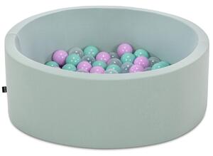 Piscina de bile Bubble Pops v2 Menta 85x85x30 cm