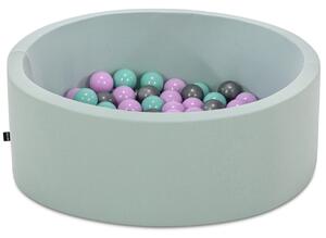 Piscina de bile Bubble Pops v5 Menta 85x85x30 cm
