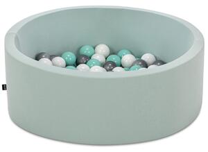 Piscina de bile Bubble Pops v6 Menta 85x85x30 cm