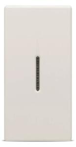 Întrerupător simplu modular ELBI Moda Voice 1M 10AX cu LED albastru încorporat, design elegant încastrat disponibil în 4 nuanțe pentru orice decor
