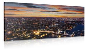 Tablou Tower Bridge văzut de la înălțime