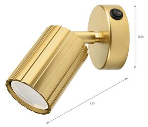 Brilagi - Spot de perete CRISPINA 1xGU10/10W/230V, auriu