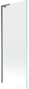 Mexen Next, paravan de baie 1 aripă 70 x 150 cm, aripă fixă, sticlă transparentă de 6 mm, profil grafit lustruit, 895-070-000-03-00-66