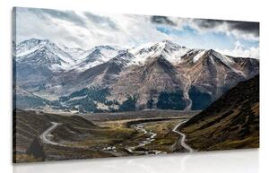 Tablou panoramă muntoasă