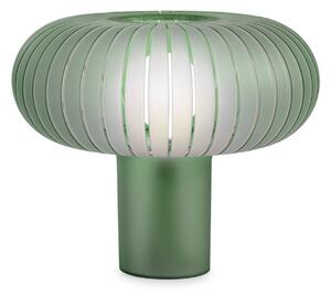 Kartell Lampa de masă Teresa Frozen, verde salvie, dimabil, E27, reglabil, Verde, Camera de zi / sufragerie, Plastic, Design