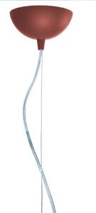 Kartell Lampă suspendată Kabuki, roșu burgund, Ø 50 cm, Roșu, Camera de zi / sufragerie, Plastic, Design