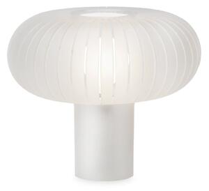 Kartell Lampa de masă Teresa Frozen, culoare gheață, dimabilă, E27, reglabil, Alb, Camera de zi / sufragerie, Plastic, Design