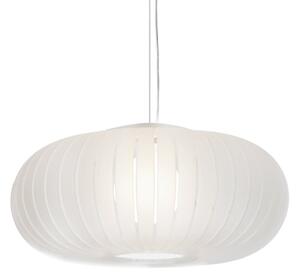 Kartell Lampă suspendată Teresa Frozen, culoare gheață, Ø 50 cm, E27, Alb, Camera de zi / sufragerie, Plastic, Design