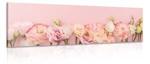 Tablou flori pastel înflorite