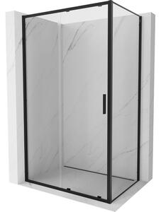 Mexen Exo-S cabina de duș glisantă 120 x 90 cm, transparentă, neagră - 8151-120-090-70-00