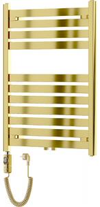 Mexen Uran, element electric de incalzire 800x600 mm + tija de incalzire 300 W, auriu lucios, W105-0800-600-2300-50